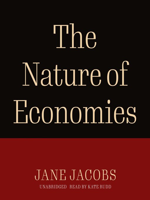 Cover image for The Nature of Economies